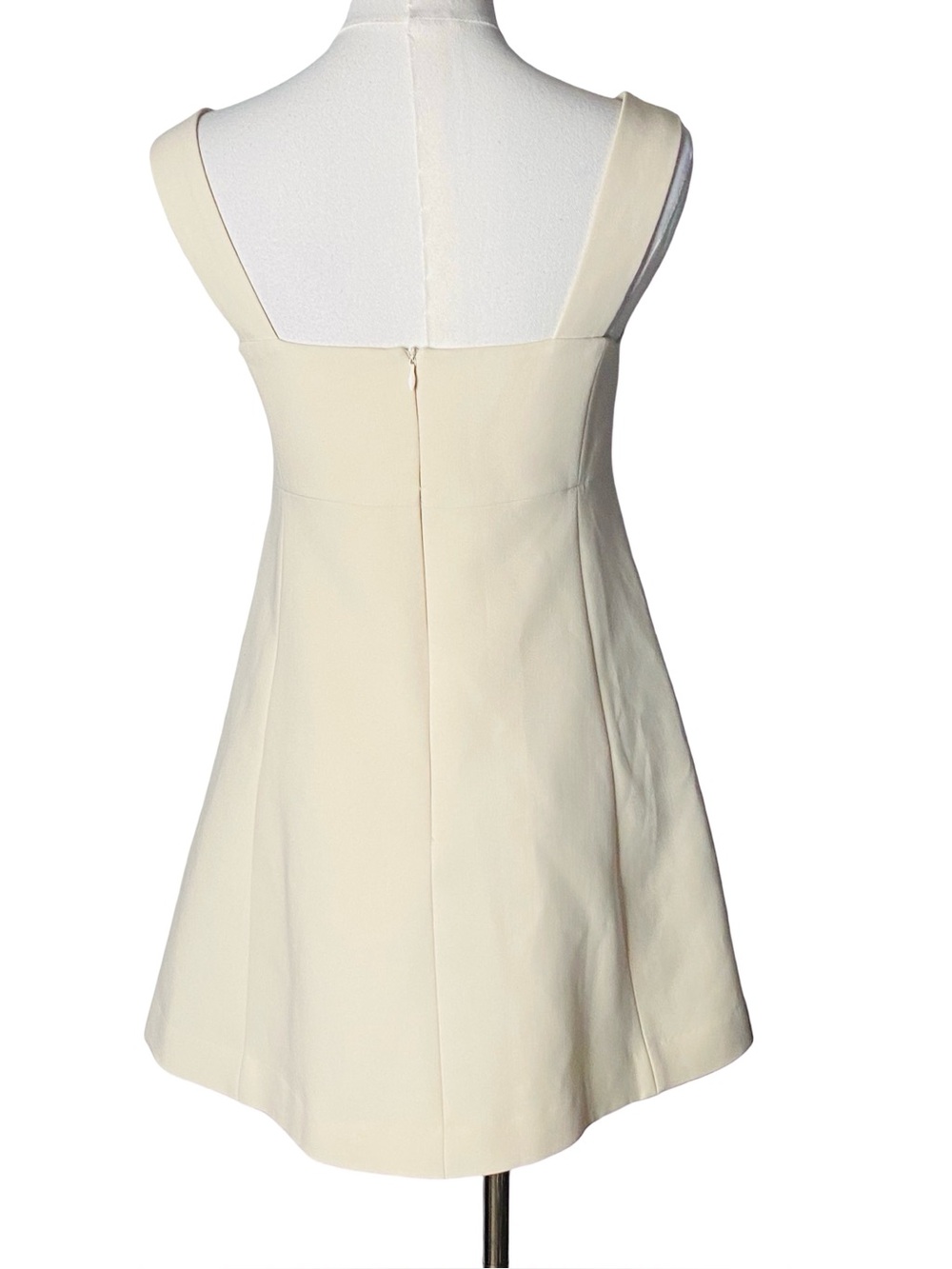 LDTJ Italy Beaded Gem Embellished Mini Dress Ivory Cream Size M
Coquette - Picture 5 of 10